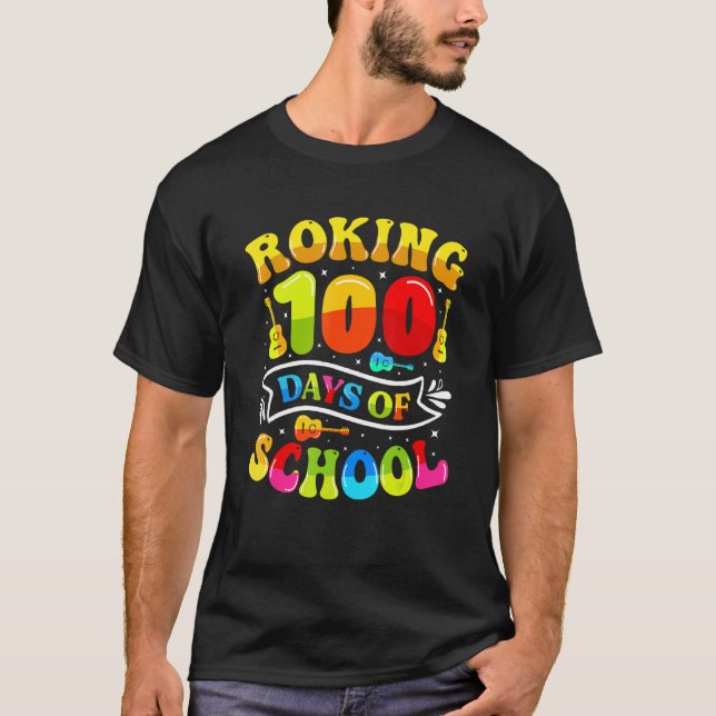 Skola 100 dagar, 100 dagar i skolan t shirt (Framsida)