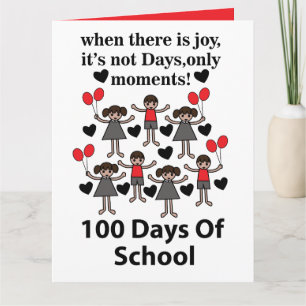 Skola 100 dagar kort