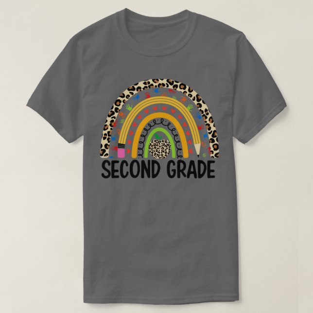 skola andra klass student t shirt (Design framsida)