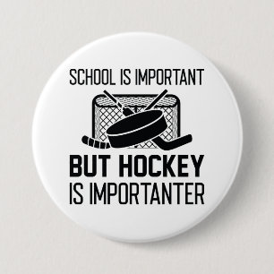 Skola är viktigt men hockey är viktigare knapp