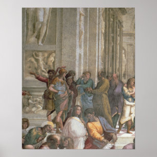 Skola av Athens, från Stanzadellaen Poster