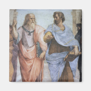 Skola av Athens (specificera - Plato & Aristotle), Magnet