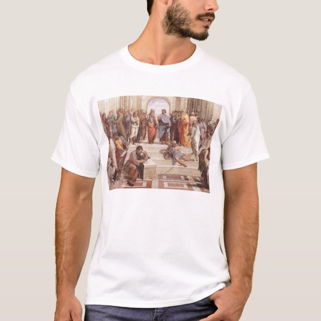 Skola av Athens T-shirt (Framsida)