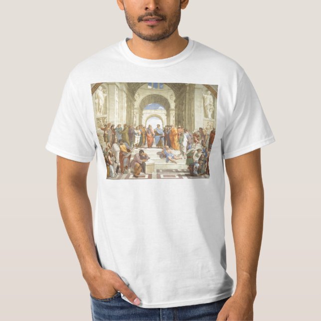 Skola av Athens Tee Shirt (Framsida)