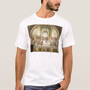 Skola av den Athens frescoen av Raffaello Sanzio Tee