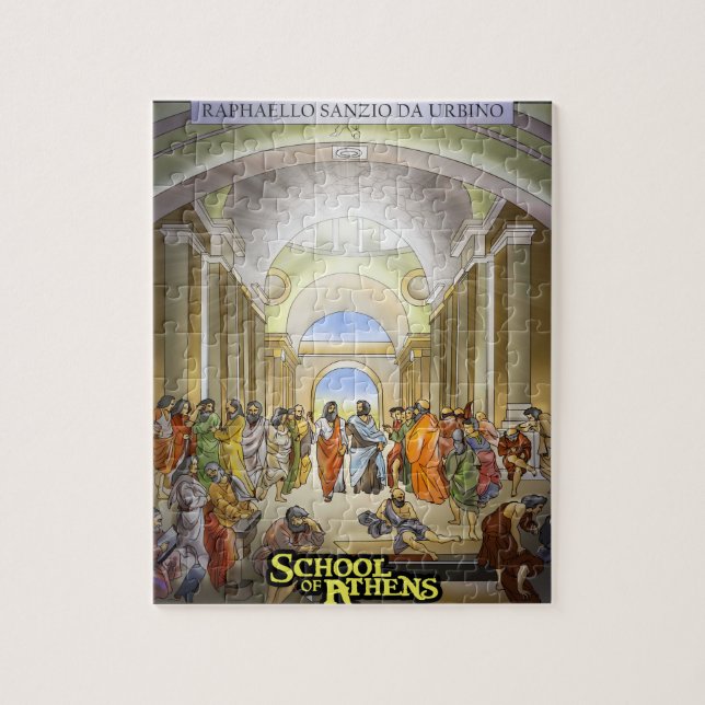 Skola av det Athens pussel (Vertikal)