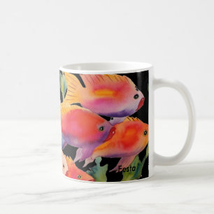 Skola av fisken, kaffemugg