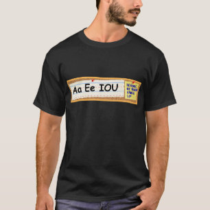 Skola av hårt knackningliv t-shirt