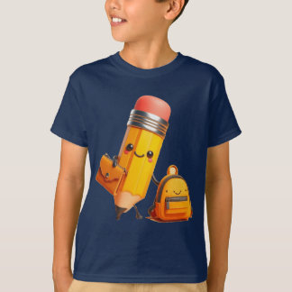 Skola Äventyr: Pen och Wallet Friend T Shirt