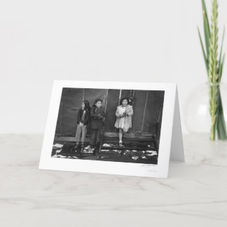 Skola barn mig 1943 kort