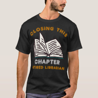 Skola Bibliotek Funny Gift för pensionerade biblio T Shirt
