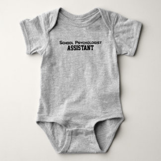 Skola bodysuiten för psykologassistentbabyen t shirt