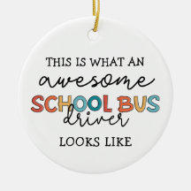 Skola Buss Driver Apprecition Funny Gift