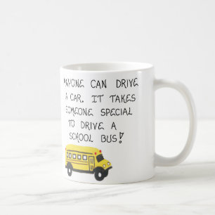 Skola Buss Driver Mugg med offert