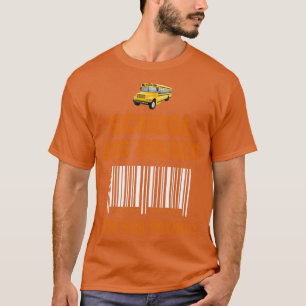 Skola Buss Driver Profession Scan for Payment FUNN T Shirt