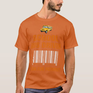 Skola Buss Driver Profession Scan for Payment FUNN T Shirt
