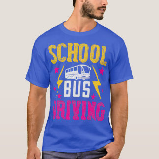 Skola Buss Driving T Shirt