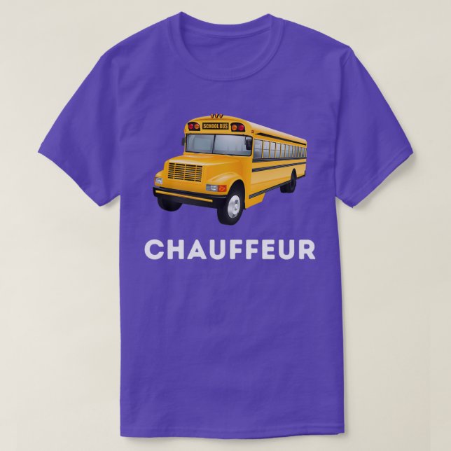 Skola Buss, förare och Buss operator 1 T Shirt (Design framsida)