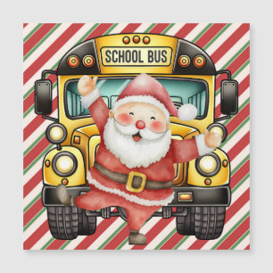 Skola Buss jul för chaufför