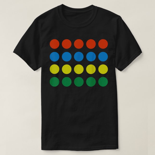 Skola C i Halloween fest vid Leksej Twister Game T Shirt (Design framsida)