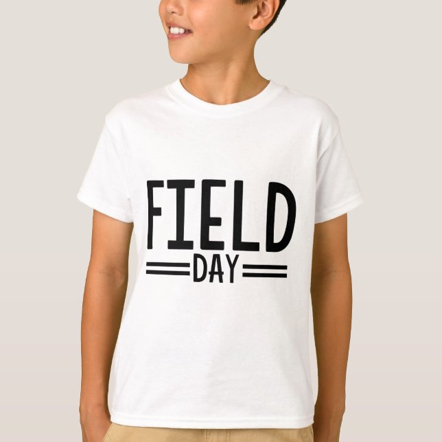 Skola Fält Day T-Shirt (Framsida)