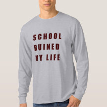 Skola fördärvat mitt liv