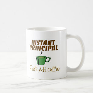 Skola främsta gåvor "tillfogar precis kaffe ", kaffemugg
