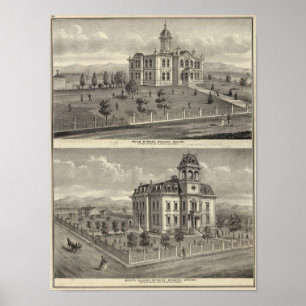 Skola hus, San Jose Poster