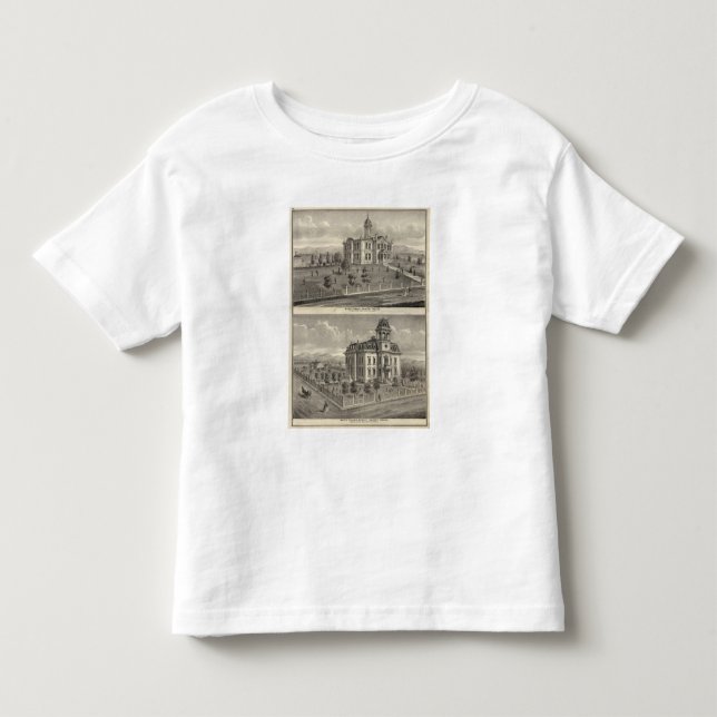 Skola hus, San Jose T Shirt (Framsida)