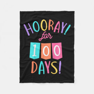 Skola i 100 dagar 100 dagar i Småbarn Bo Fleecefilt