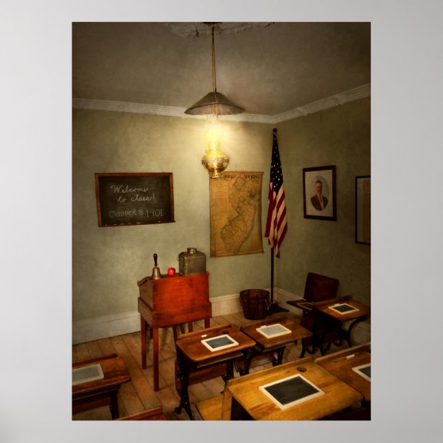 Skola - Klassrum - Välkommen till klassen Poster (Framsidan)