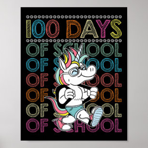 Skola Lycklig 100 dagar Poster