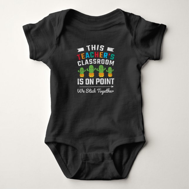 Skola Matchande Lärare Klassrum Studenter T Shirt (Framsida)