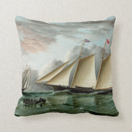 Skola Mohawk av Sandy Krok fyr Kudde