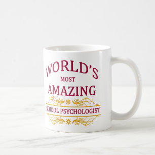 Skola psykologen kaffemugg