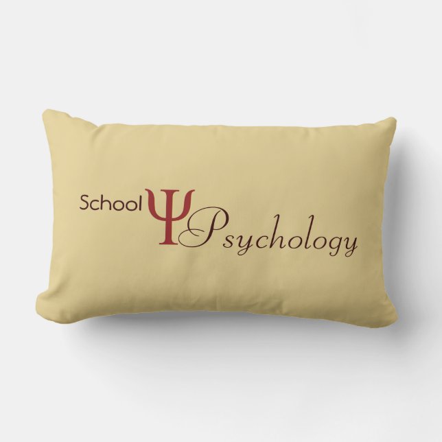 Skola psykologibrytningen kudder lumbarkudde (Framsida)
