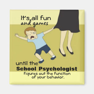 Skola psykologihumorn (magneten) magnet