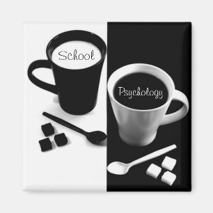 Skola psykologikaffemagneten magnet