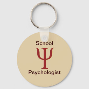 Skola psykolognyckelringen nyckelring