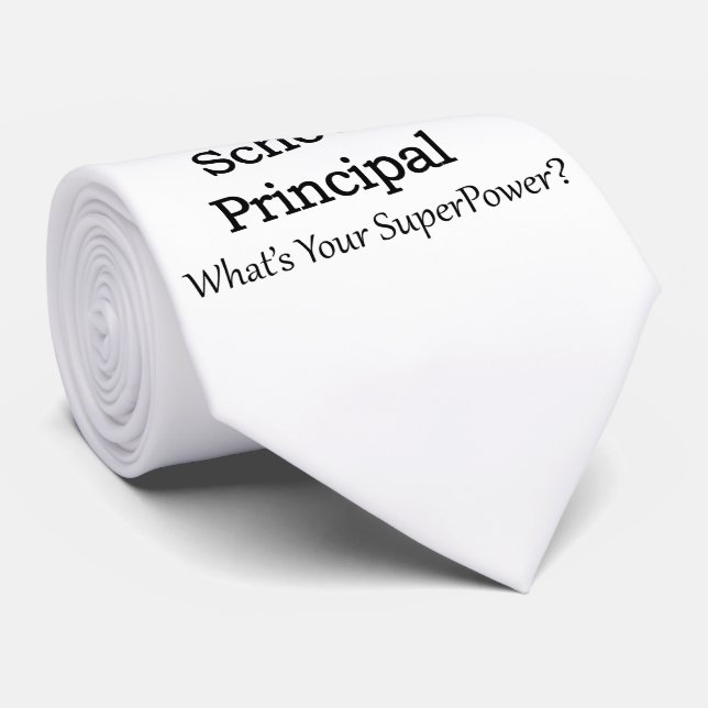 Skola rektor slips (Rullad)