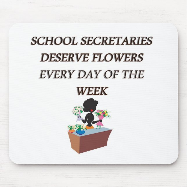 SKOLA SECRETARYDESERVE-BLOMMOR MUSMATTA (Framsidan)