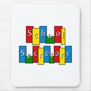 Skola sekreteraren Mousepad Musmatta
