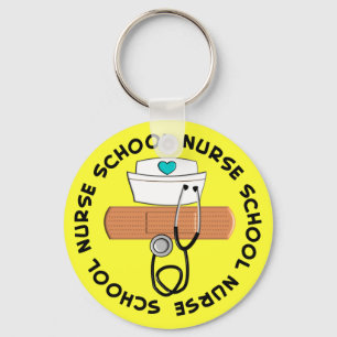 Skola sjuksköterskan Keychains Nyckelring