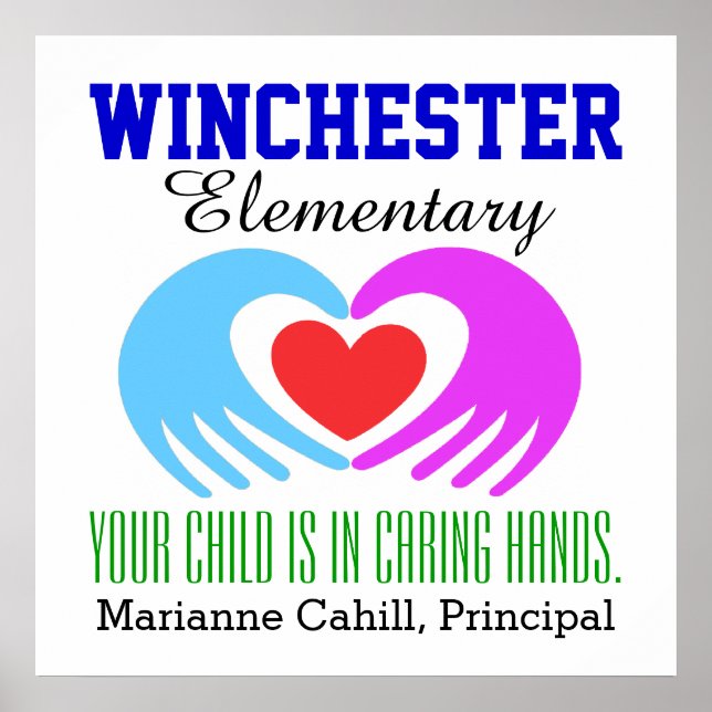 Skola/Skoldistrikt Poster - SRF (Framsidan)