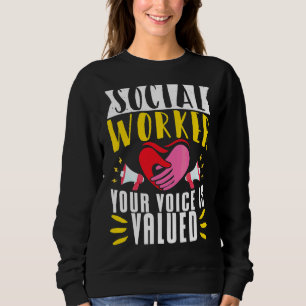Skola Social Work Month Händer Solcial Workerkerhe T Shirt