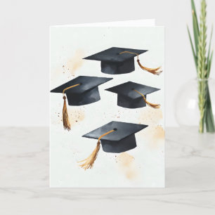 Skola Studenten Simple Cap Helgkort