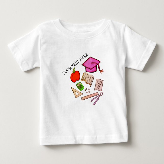 skola t shirt (Framsida)