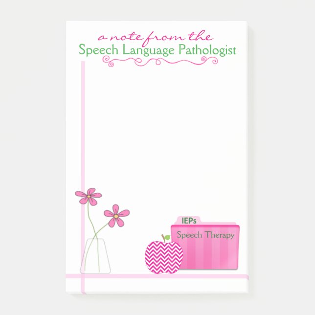 Skola talpatolog stora moderna Posta- Post-it Block (Framsida)