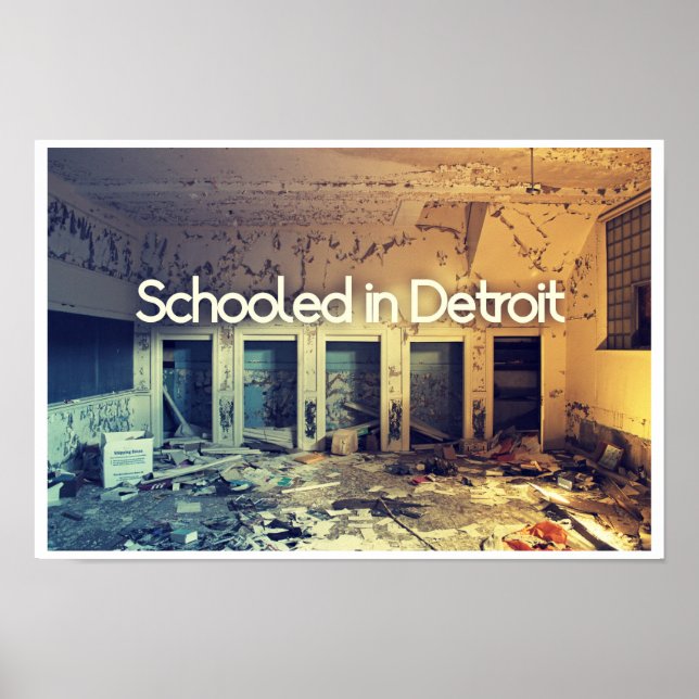 Skolad i Detroit Poster (Framsidan)
