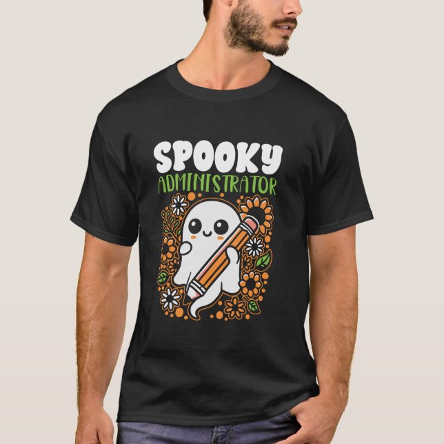 Skoladministratören Hallowee T Shirt (Framsida)